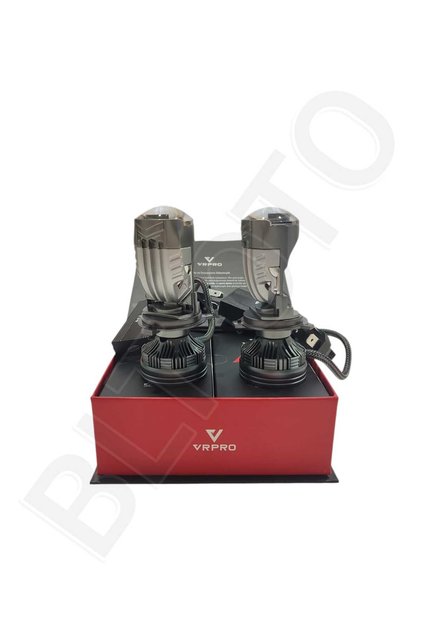 Vr Pro H4 Ultra Mercekli Led Xenon ( CANBUS UYUMLU SÖKÜLÜR TAKILIR MERCEKLİ ) 24000 Lümen