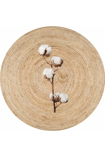 Mars 921 Wicker Jute Look Woven Non-Slip Base Rug