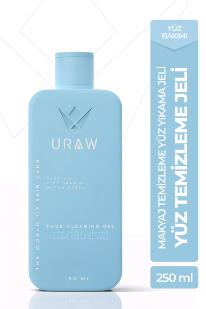 Facial Cleansing Gel | Makeup Removal and Deeply Moisturizing Effect 250 ml