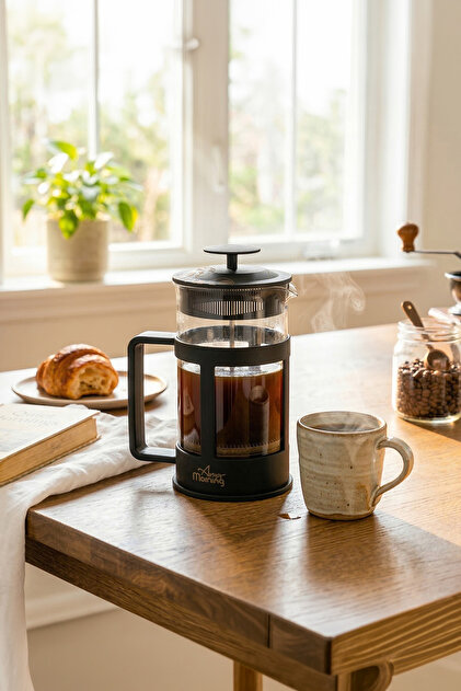 Karaca Massi Bitki Çayı ve Filtre Kahve Demliği French Press 600