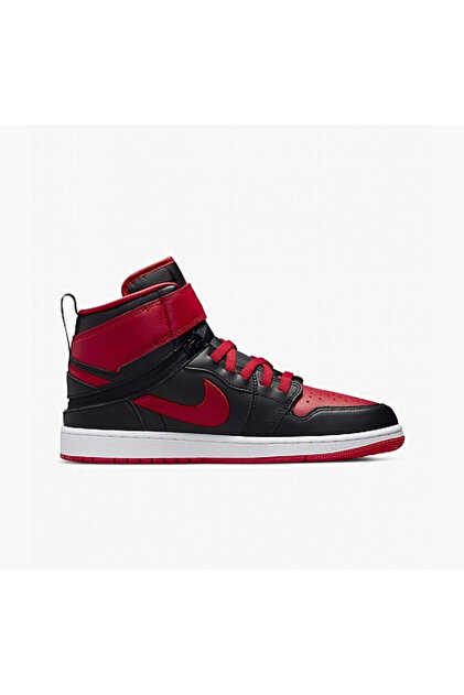 Nike Air Jordan 1 High Flyease SİYAH - KIRMIZI ERKEK SPOR AYAKKABI