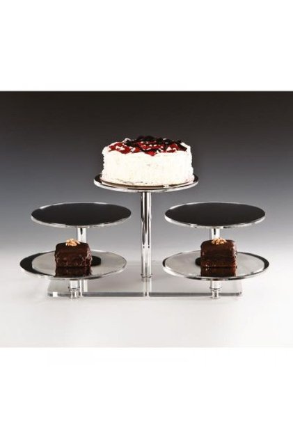 Five-Fold Mirrored Presentation Stand