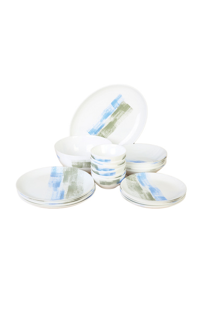 Dinner Set Tempered Simply Elcortia, 26 Pcs