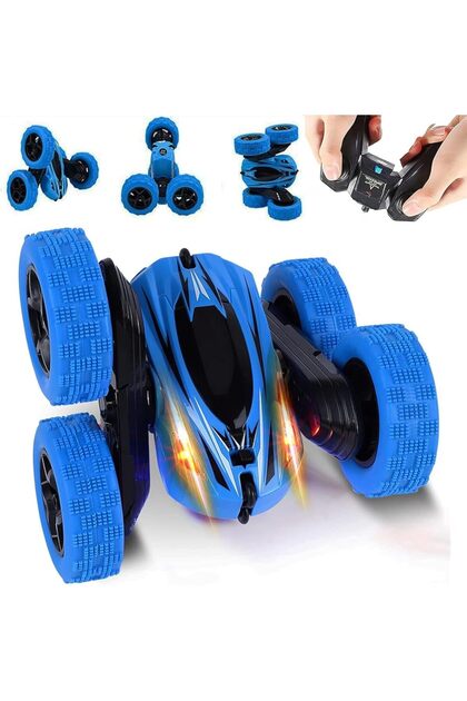 Remote control stunt car with remote control, 2.4GHz remote control racing off-road truck