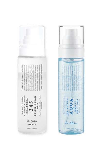Dr. Althea 345 Relief Cream Mist 100 ml & Aqua Marine Jelly Mist