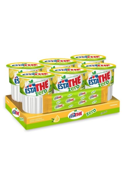 Ceai rece cu lapte fără zahăr, Estathe, 6x200ml