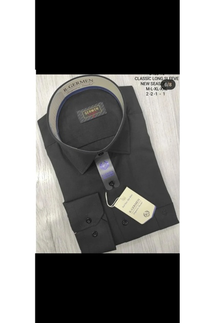 Men's Classic Shirt Linen Fabric Long Sleeve with Pockets