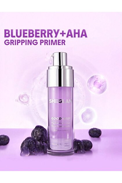 Good Firm Hold Moisturizing Makeup Base - Blueberry Oil and Silicone-Free Fixing Primer