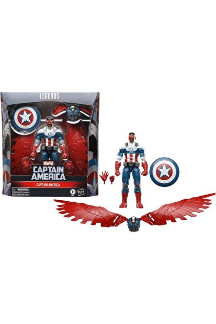 Marvel Legends Serisi Kaptan Amerika Çizgi Roman Gerçeğin 15 cm Aksiyon Figürü Orijinal