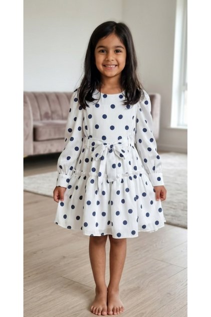 Girl's Dress Satin Dress with Lining for Seasonal Summer Wear