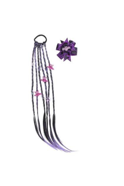 Elastic Par cu Codite & Clips Liliac de Halloween