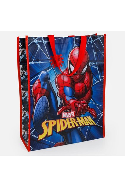Punga Multifunctionala PP Albastra Spiderman 36x14x46cm