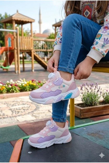 Leon Cool Anatomical Comfortable Smart Lace-Up Girls' Shoes