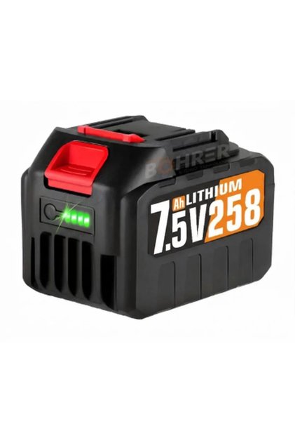 V258 Yedek Akü Batarya | 15 Pilli 7.5ah (7.35ah) | 15x2450 Mah Hücre | Işık Göstergeli Blok