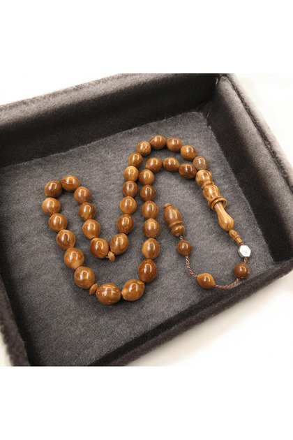 Tamiz Workmanship Master Signed Barley Cut Kuka Ring Model Prayer Beads