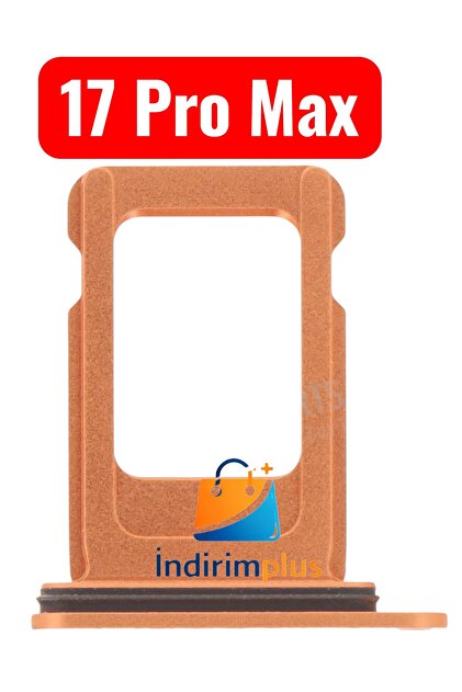 indirimplus iPhone 17 Pro Max Sim Çekmecesi (Tek Sim)17 Pro Max