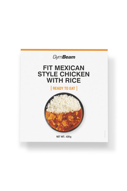 FIT Gata de consumat Pui în stil mexican cu orez, 420 g