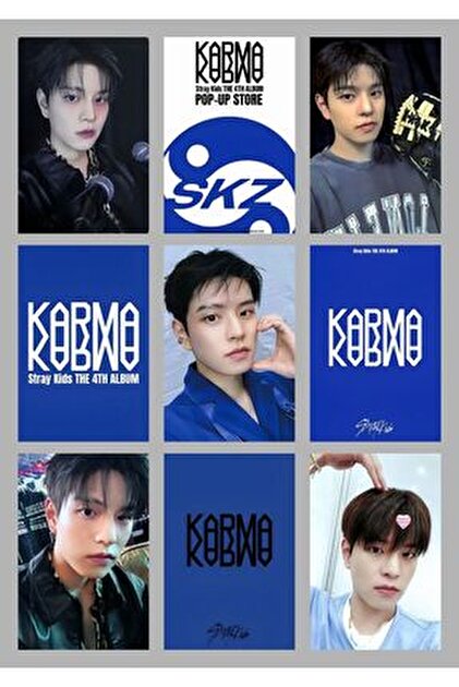 sevimliflower SEUNGMİN STRAY KİDS 1 ADET FOTOKART PVC KAPLI 9*6 CM