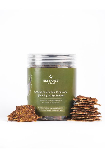 Zaatar and Sumac Crackers