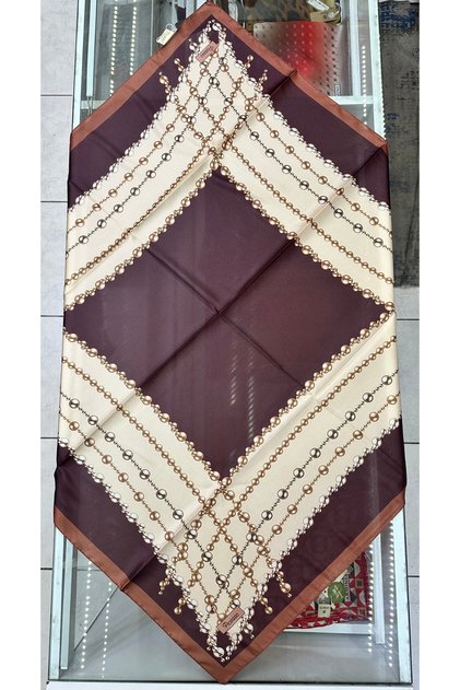 Patterned Crystal Scarf