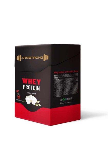 Whey Protein Vanilla Flavor – 12 Sachets