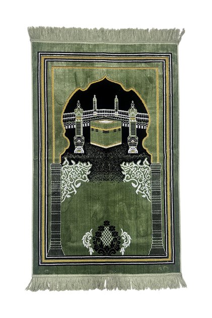 Kabe Patterned Velvet Prayery Mat