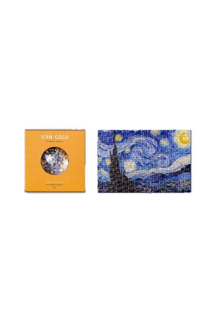 Zoom Micropuzzle Noaptea înstelată a lui Van Gogh