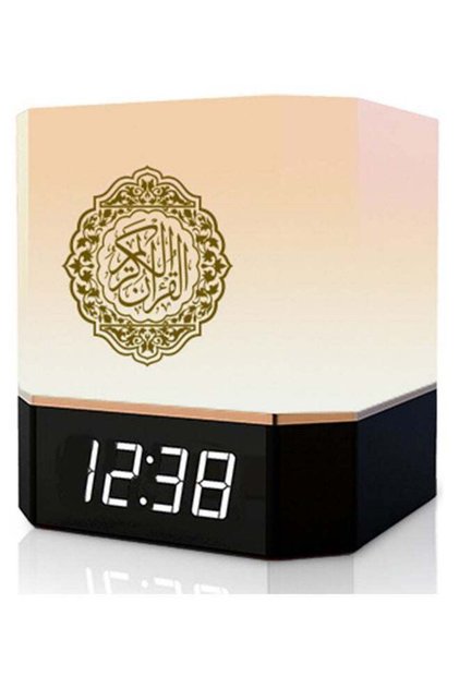 Intelligent BT Small Speaker 3D Arounded Portable Mini Qur'An Speaker White