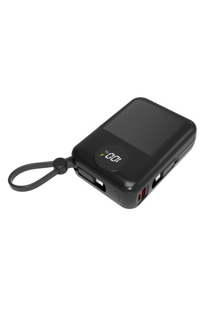 MP120 20000mAh PD22.5W Type-C+Lightning Kablolu Powerbank