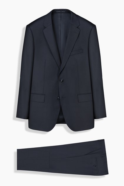 Jam Saxon Regular Fit Black Suit