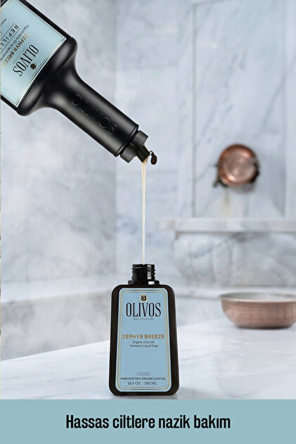 Olivos Zephyr Breeze Zeytinyağlı Hamam Kokulu Sıvı Sabun Refill
