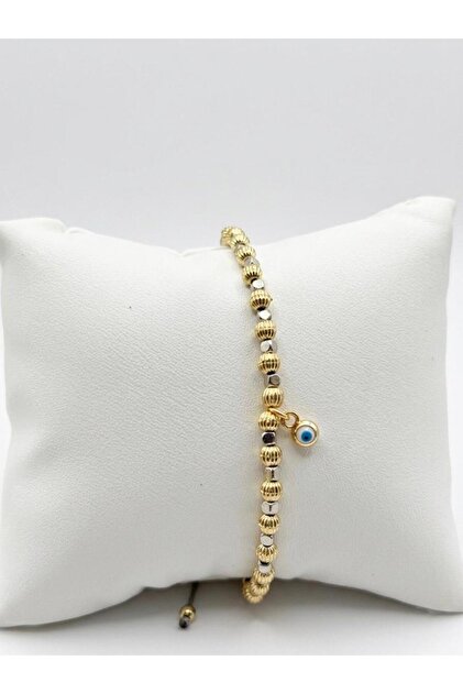 Double Colored Bead Detailed Bracelet
