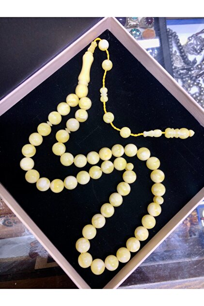 Beirut Amber 51-Piece Prayer Beads