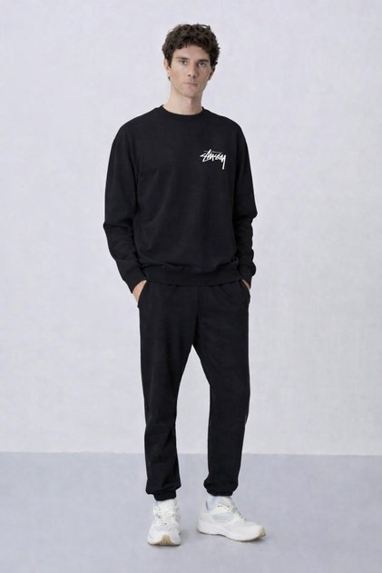 -Erkek Stüssy Zar 3 Thread Oversize Set – Sports & Casual Combination