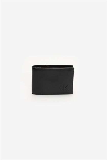 Bold CK Trifold Erkek Cüzdan Siyah