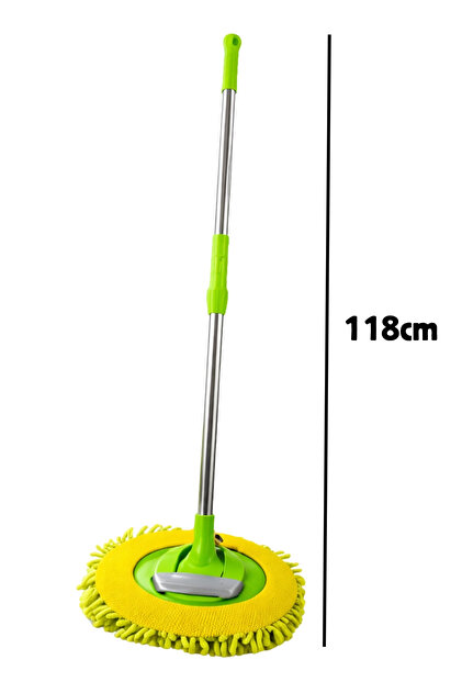 Nandy Home Mikrofiber, Araç Yıkama Mopu - Çok Amaçlı Mop - Yedek