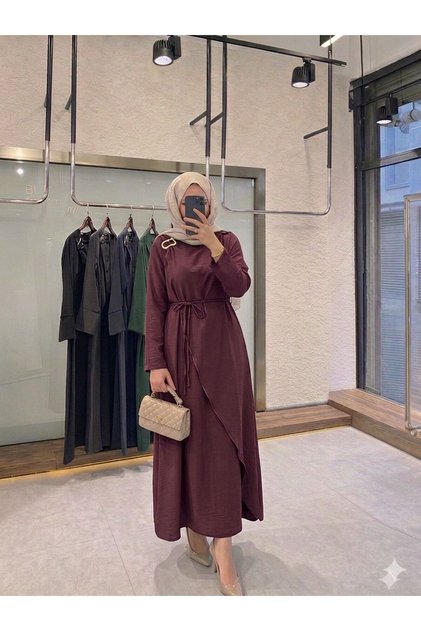 Nera Tek Shoulder Buckle Dress