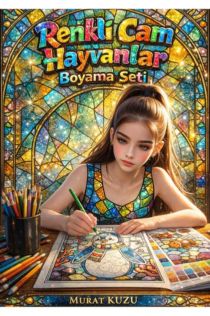 Colorful Glass Animals Mosaic Painting Set