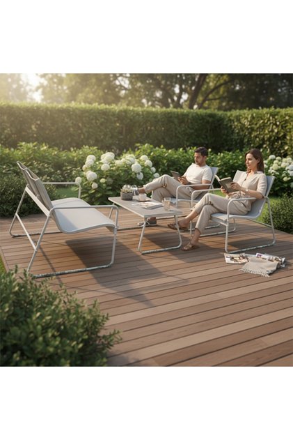 Roma Balkon Bahçe Oturma Grubu