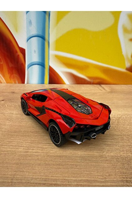 scntoys Lamborghini Veneno Diecast Araba Kapı Bagaj Kaput Açılır