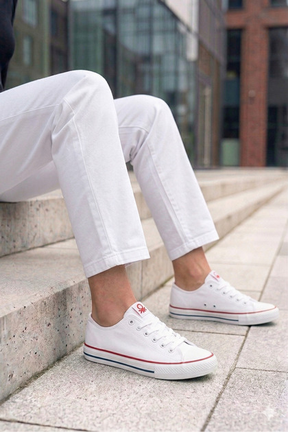 ® | White Men's Women's Unisex Summer Linen Sneaker Sports Shoes