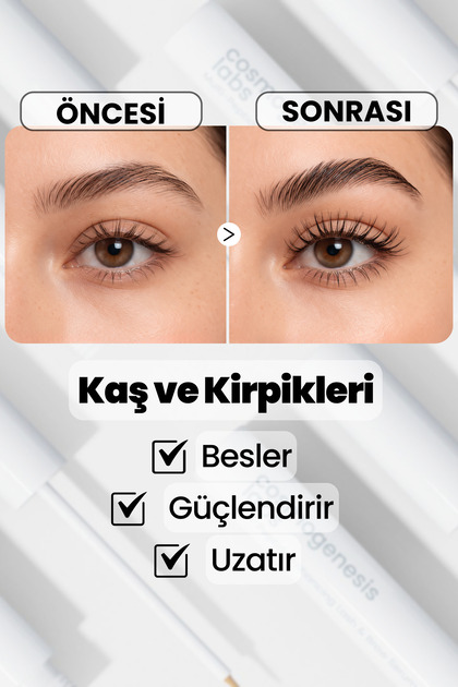 Cosmogenesis Labs Ka Kirpik Glendirici Serum 3ml  Su Bazl Besleyici  Dolgunlatrc Vegan (%1 BOTN- %1 PEPTT) - Fiyat, Yorumlar