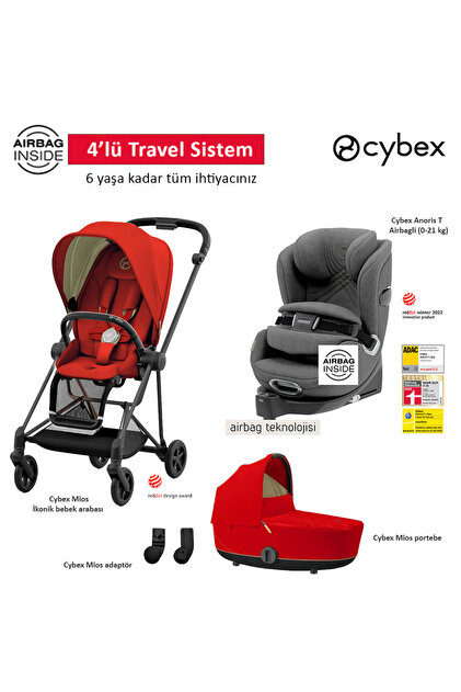 Cybex Mios Autumn HEDİYELİ (Adac birincisi en yüksek puanlı Cybex