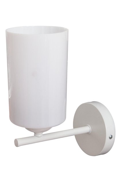 Global White Acrylic Glass Sconce