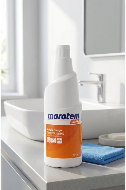 M209 Asidik Banyo Temizleyici, Kireç Sökücü, Kireç Lekelerinde Etkili Çözüm 750 ML
