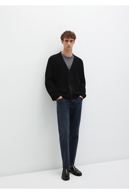 London Classic Denim Koyu Mürekkep Mavisi Jean Pantolon 0010172-89274