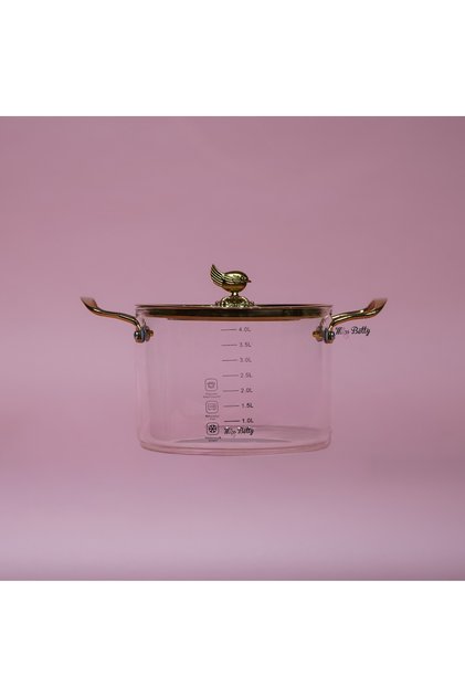 Bellisima Glass Pot 4.5 Lt