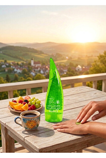 BioRLX %99 Saflıkta Aloe Vera Jeli, Kollajen Ve Hyaluronik Asit