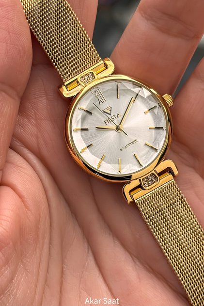 F25023L Metal Wicker Cord Women Wrist Watch