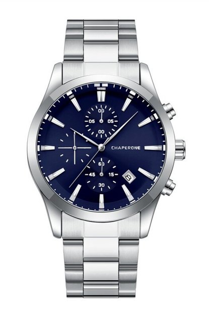 Ch193M Men's Wristwatch with Steel Strap